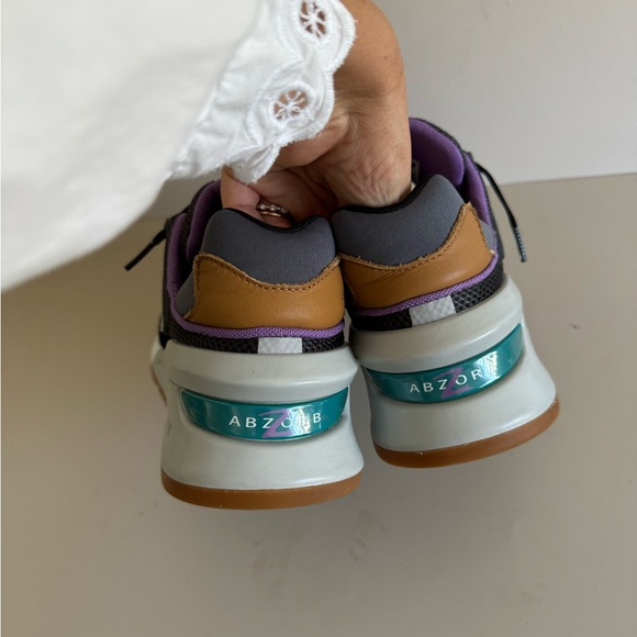 New balance 997 Sport ‘Black neo violet’ sneaker women’s Sz 7.5 - Picture 10 of 12
